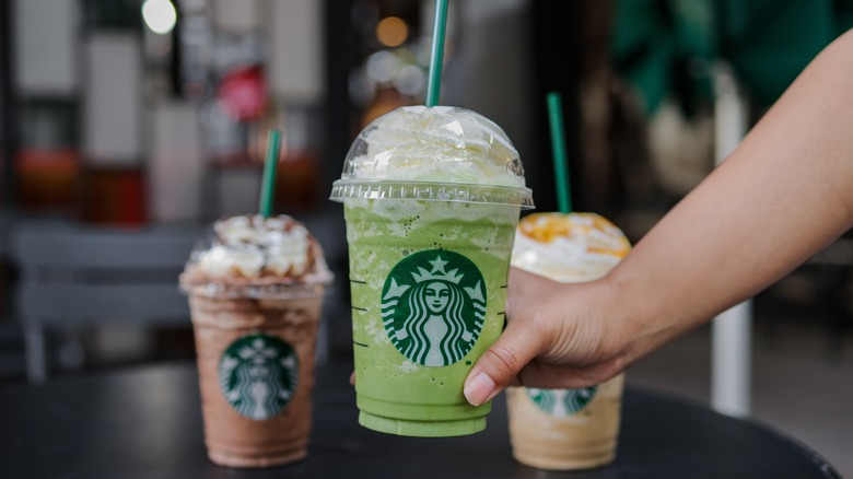 Starbucks beverages