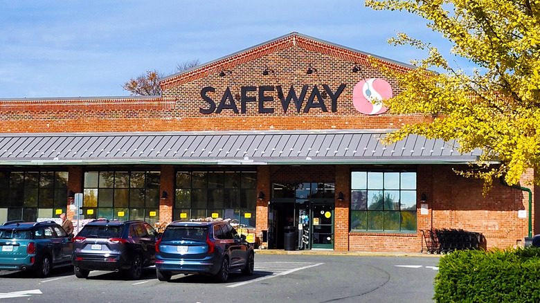 Exterior of a Safeway store during the day