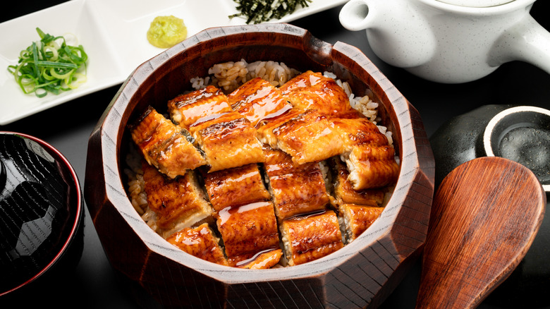 Grilled eel and rice 