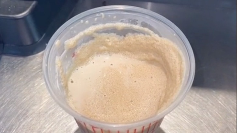 McDonald's drink without whipped cream