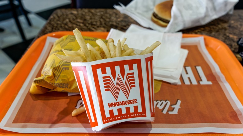 Whataburger food