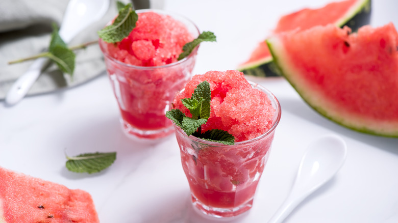 watermelon granita