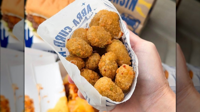 bag of Culvers jalapeño cheese curds