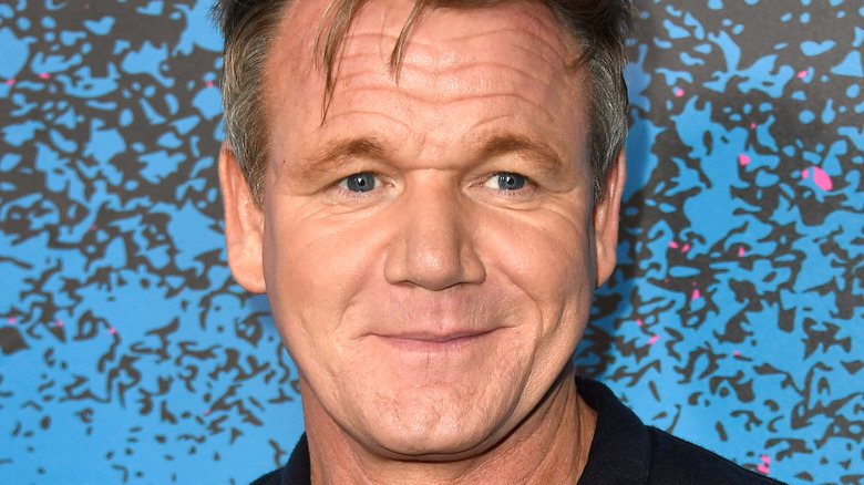 Gordon Ramsay smiling