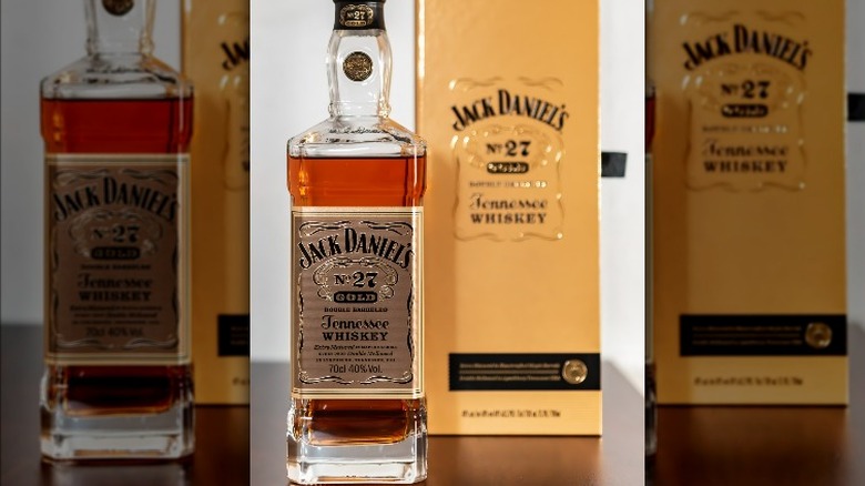 Bottle of Jack Daniel's No. 27 Gold