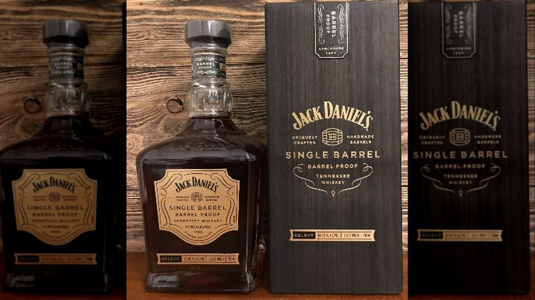 Bottle of Jack Daniel's Single Barrel: Barrel Proof