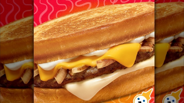 A Sourdough Patty Melt from Jack in the Box