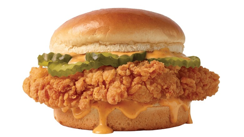 The Classic Jack In the Box Cluck Sandwich