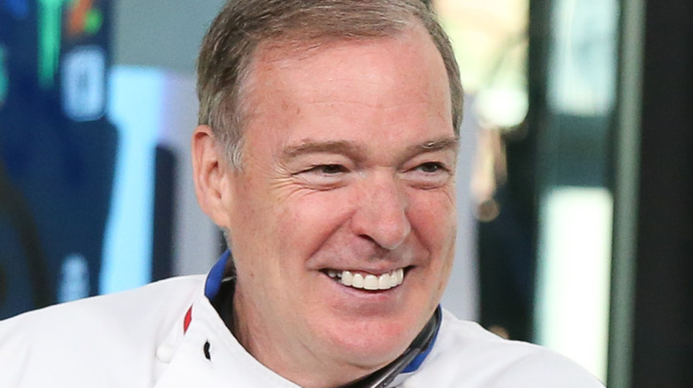 Jacques Torres smiling during interview