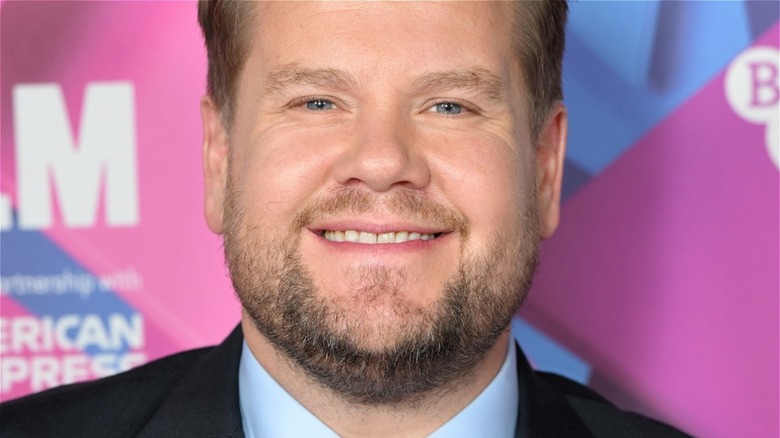 Corden smiling