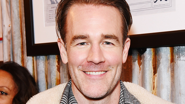 James Van Der Beek smiling