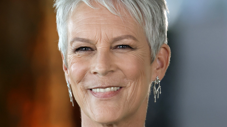 Jamie Lee Curtis close-up