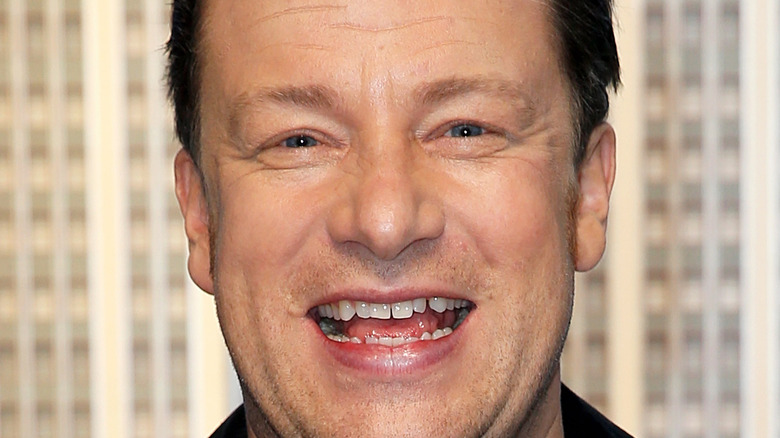 Celebrity chef Jamie Oliver smiling 