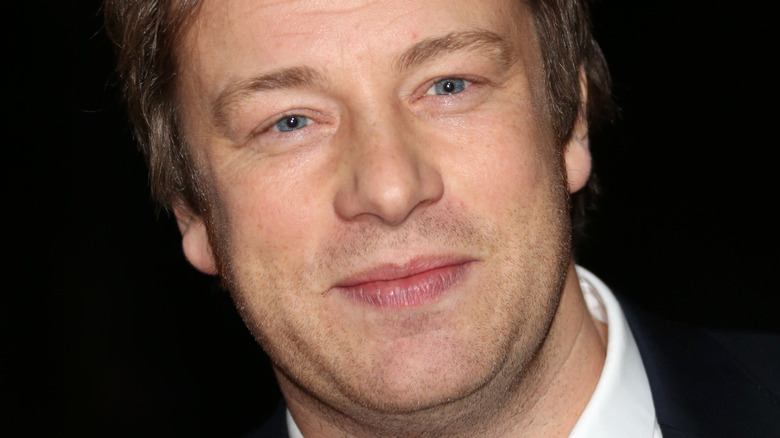 Closeup of Jamie Oliver