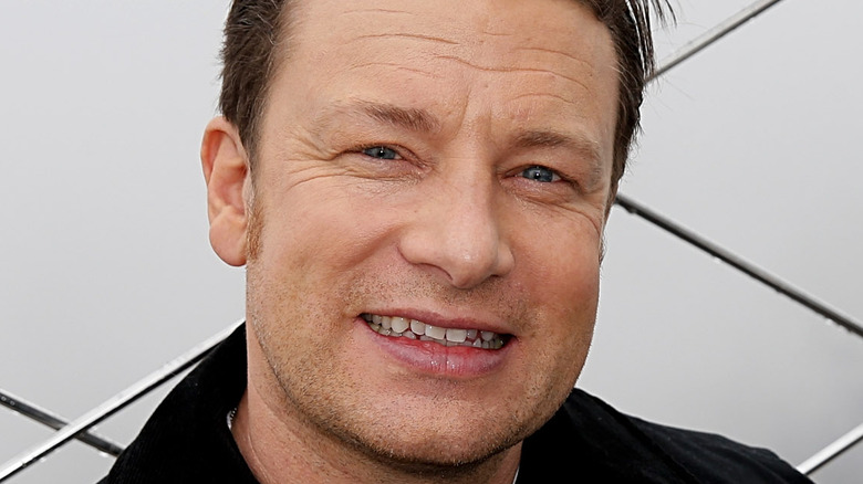 Close up of Jamie Oliver