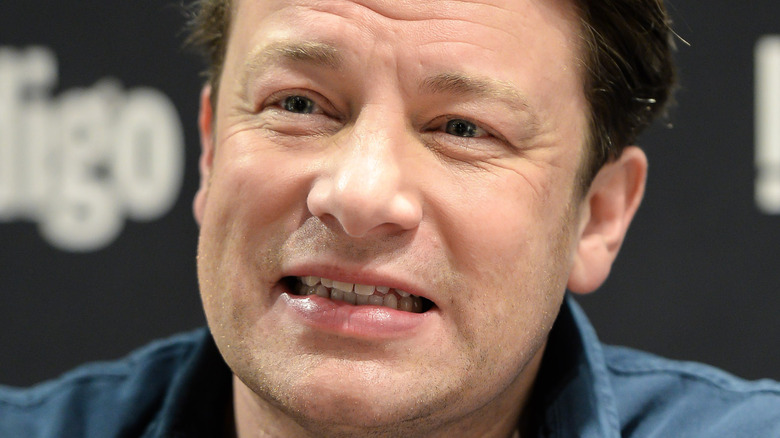 Chef Jamie Oliver at event