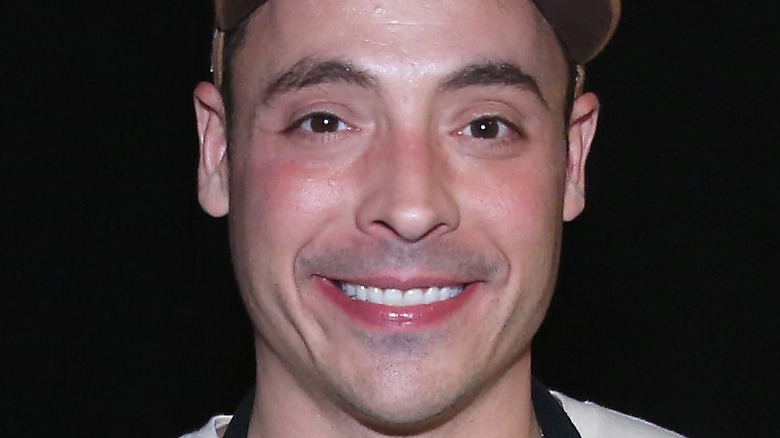 Jeff Mauro in hat