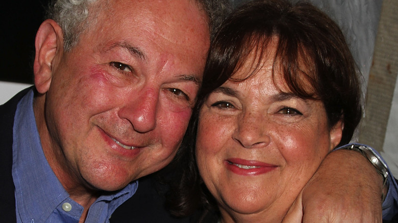 Jeffrey and Ina Garten smiling