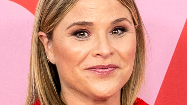  Jenna Bush smirking