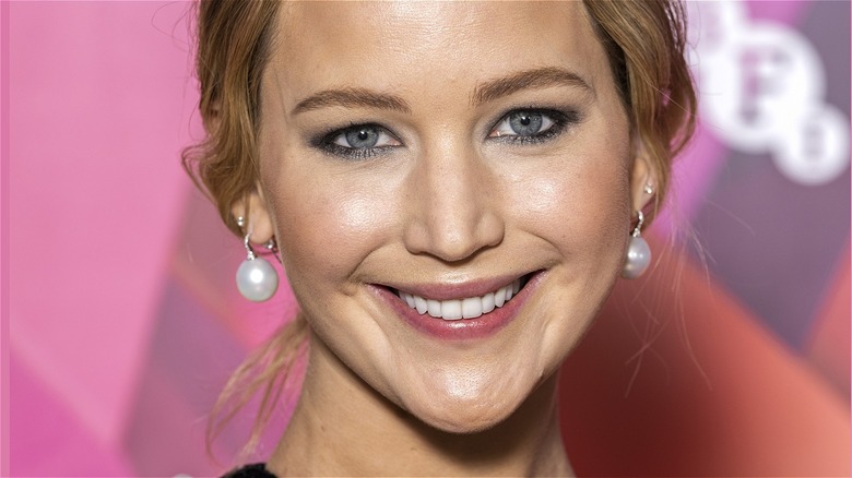 Jennifer Lawrence smiling