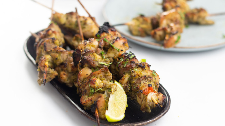 Jerk Chicken Skewers