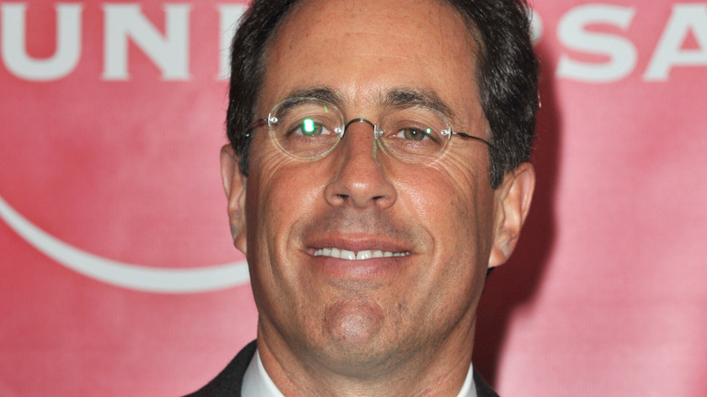 Jerry Seinfeld wearing glasses