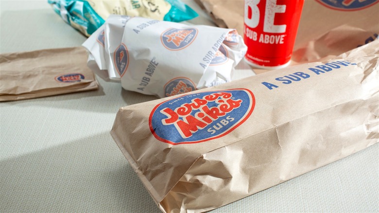 A combo meal from Jersey Mike's