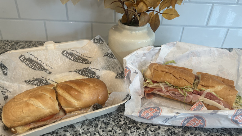 Jersey Mike's and Firehouse Subs side by side