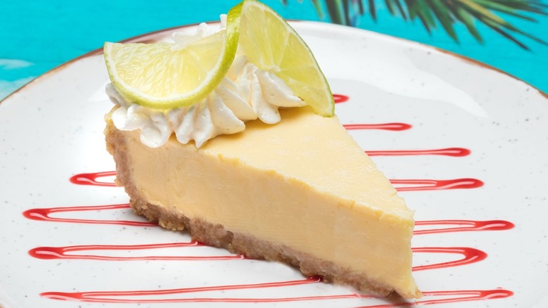 Key lime pie
