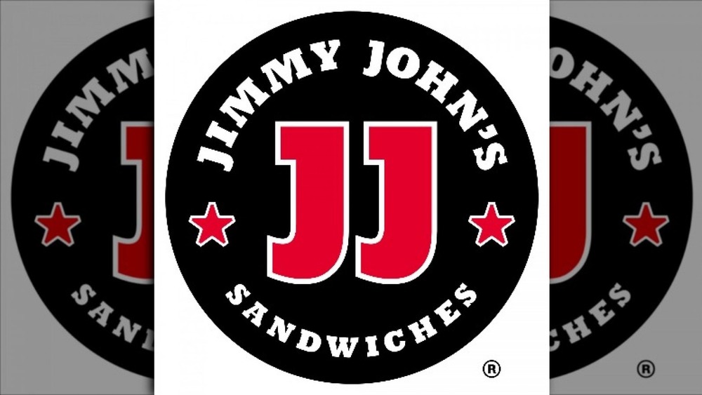 Jimmy John's logo on white background