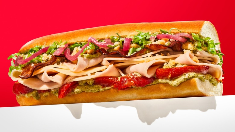 Jimmy John's Zesty Garden Turkey Club