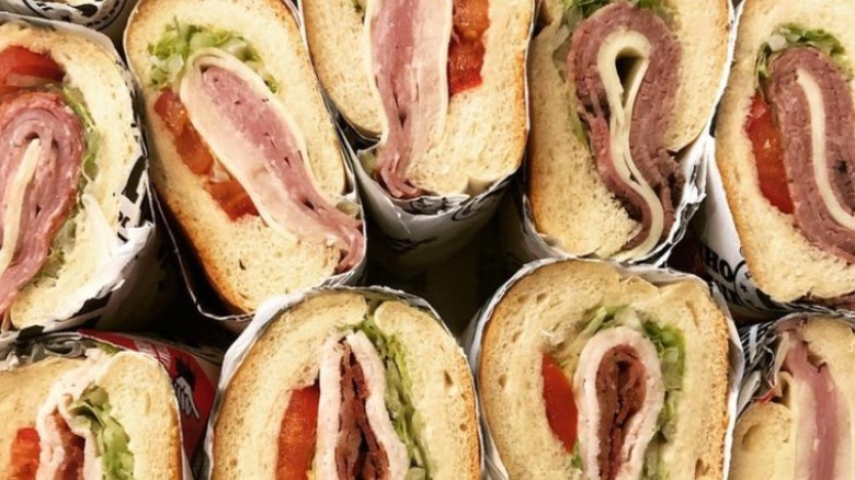 Jimmy John's sandwiches