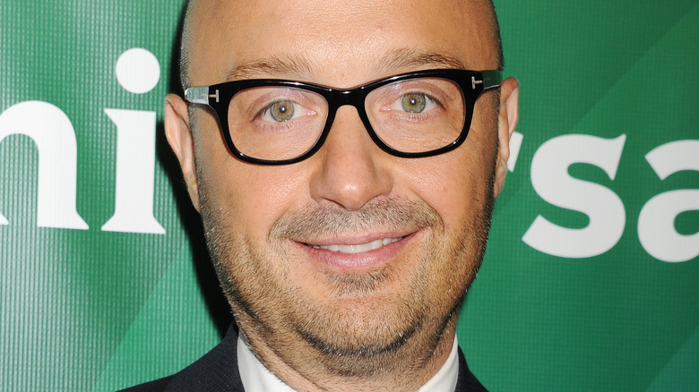 Joe Bastianich smiling