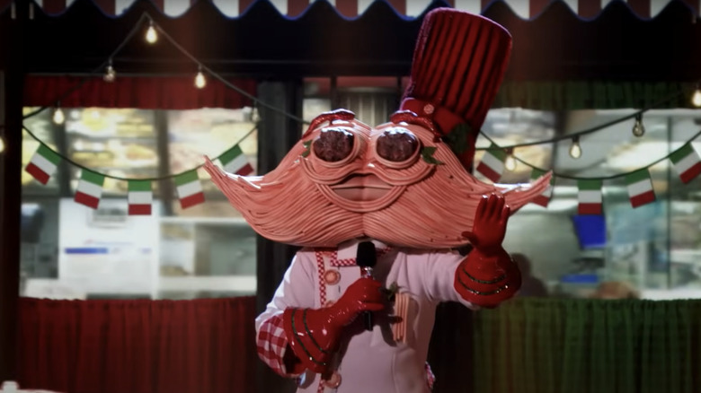 Joe Bastianich performing as Spaghetti and Meatballs