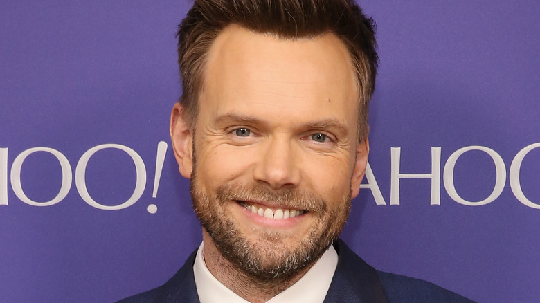 Joel McHale on the red carpet
