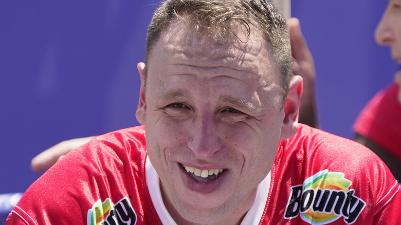 Joey Chestnut smiling