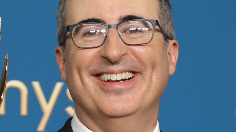 John Oliver smiling