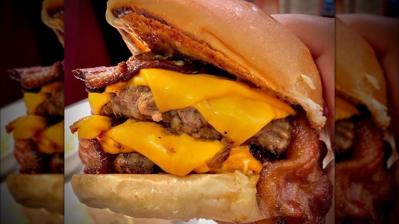   Double Bacon Cheddar Johnny Rockets