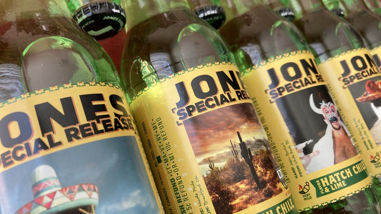 Jones soda bottle labels
