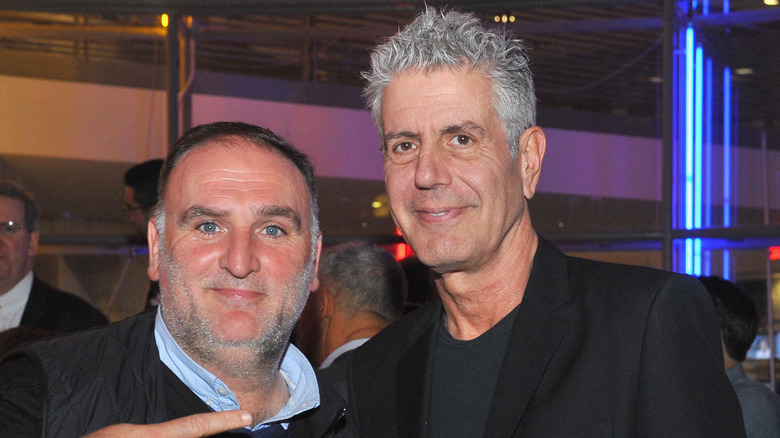 José Andrés Credits 'Mentor' Anthony Bourdain For Inspiration Behind ...