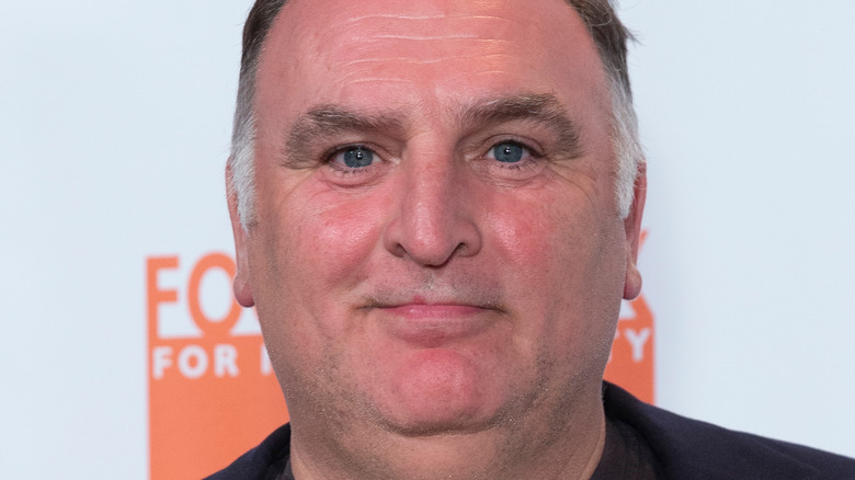 Chef Jose Andres smirking