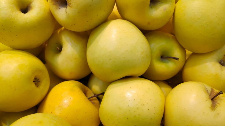 Golden Delicious apples