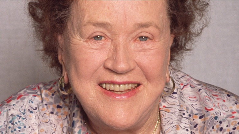 Chef Julia Child smiling 