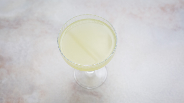 cocktail in coupe glass