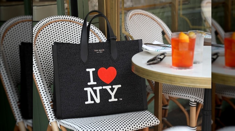 Kate Spade I Love NY collection bag