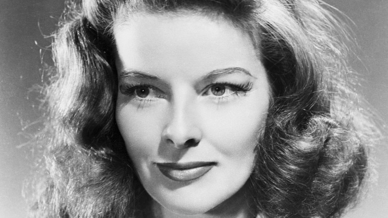 Katharine Hepburn smiling
