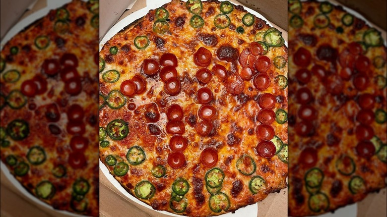 Katie Lee Beigel's celebratory pizza