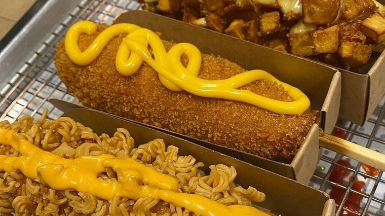 Korean corn dogs