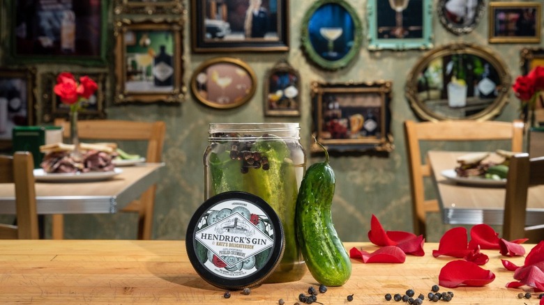 Katz's Delicatessen x Hendrick's gin pickles