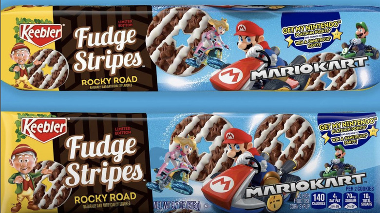 Keebler Mario Kart Fudge Stripes